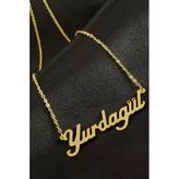 Lexroo Yurdagül İsimli Kolye (Kişiye Özel) - Sarı