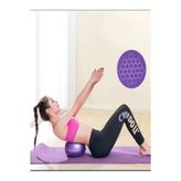 Leyaton Mini Pilates Topu 25 cm, Tek Ebat, MN3, Mor