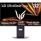 LG 32" Ultragear GX8 32GX850A-B 0,03 Ms (Gtg) UHD 165Hz - FHD 330Hz (Hdmı-Display) Dual-Mode OLED 4K UHD (3840 x 2160) Pivot Oyun Monitörü Siyah - 165 Hz