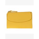 ÉLIA Butter Yellow Medium Deri Kadın Cüzdan & Clutch