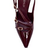 Lıch Bordo Rugan Kadın Stiletto & Abiye