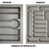 LİDER 67*49 Çekmece İçi Kepçelik ve 67*49 Kaşıklık İkili Set