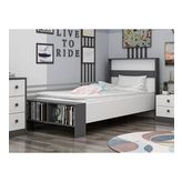 LİFE KARYOLA BEYAZ/ANTRASİT