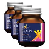 Lifextra Biotin 60 Tablet (3 paketi)