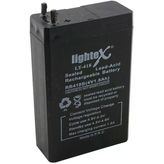 Lightex LT418 4V 1.8A Işıldak Aküsü