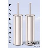 LİGROUND Ikili Paslanmaz Metal Akıllı Klozet-temizlik Fırçası Set