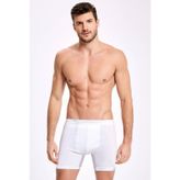 Likralı Uzun Erkek Boxer 3 Adet