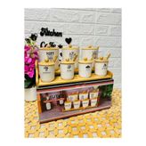 LİLA HOME BAMBU STANDLI 7'Lİ BAHARAT TAKIMI