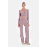 Lila Kadın Yoga Pantolonu