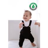 Lilabio %100 Pamuk Salopet Siyah