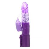 LilituShop 24 cm Oynar Başlı Uyarıcılı Teknolojik Vibrator BDM4103