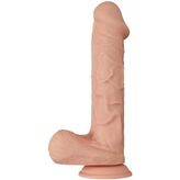 LilituShop 26 cm Titreşimli Gerçekçi Kalın Dıldo BDM1253
