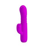 LilituShop USB Şarjlı İleri Geri Hareketli Teknolojik Vibrator BDM1265