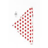 Linda Harris Big Heart Pattern 80x80 Çift Kat Bebek Battaniye