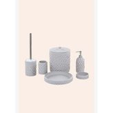 Lindy 5 Parça Banyo Seti Gri