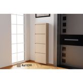 Linea Metal Ayakkabılık, Cappuccino, 4 Kapaklı