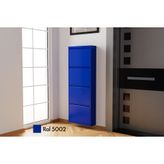 Linea Metal Ayakkabılık, Lacivert, 4 Kapaklı