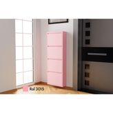 Linea Metal Ayakkabılık, Pudra, 4 Kapaklı