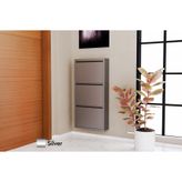 Linea Metal Ayakkabılık, Silver, 3 Kapaklı