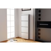 Linea Metal Ayakkabılık, Silver, 4 Kapaklı