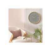 Linens İda 42 cm Duvar Saati Füme