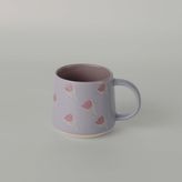 Linens Tulip Seramik 400 ml Kupa Lila