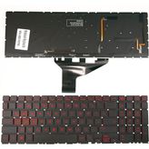 LineOn Hp NSK-XP2LN Notebook Klavye Işıklı Kırmızı Harf