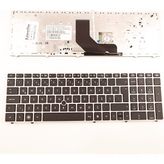 LineOn Hp Probook 6560B Uyumlu Notebook Klavye Gümüş Çerçeve