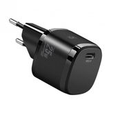 Linktech G825 Supper Silicon Tech Siyah 25W PD USB-C Şarj Adaptörü