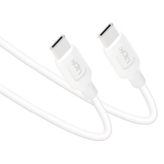 Linktech K451 Strong 60W 1 mt Beyaz Type-C - Type-C Data/Şarj Kablosu