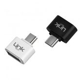 Linktech O185 USB To Micro USB Çevirici OTG Flash Drive Metal Adaptör