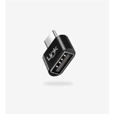 Linktech O192 Usb - Type-C Dönüştürücü Otg Metal Adaptör siyah