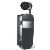 Linktech V77 Bluetooth Gri Makaralı Titreşimli Kulaklık