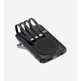 Linktech WF27 10000 mAh Mini Led Ekranlı Çoklu Kablolu Wireless Şarjlı Powerbank