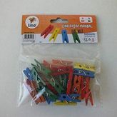 Lino Ahşap Mandal Renkli 25 mm