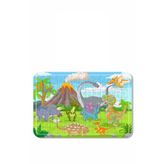 LİPYOS Sevimli Hayvanlar Dinazorlar A3 104 Parça Puzzle, Oyuncak, Yapboz A3 1553