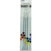 Liquitex : Basics : Uzun Saplı Fırça Seti : 4 Parça