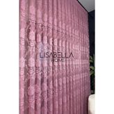 LisabellaHome Pembe Düş Tül Perde 1x2 Pileli