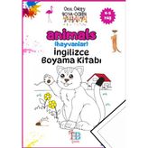 Lisinya Animals (Hayvanlar)Boyama Kitabı