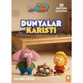 Lisinya Dünyalar Karıştı Boyama Kitabı - 3