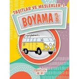Lisinya Taşıtlar Ve Meslekler 1 Boyama Kitabı