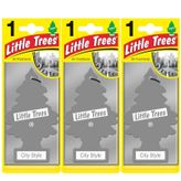 Little Trees 3'lü Şehir Tarzı Oto Kokusu