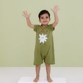 Little Yucca "sunny" Bebek Şort Tulum - Yeşil - 3 - 6 Ay