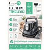 Livenzi JJB-737 Koltuk Halı Yıkama ve Leke Çıkartma Makinesi-Gri