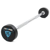 Livepro LP8010 15 kg Poliüretan Barbell