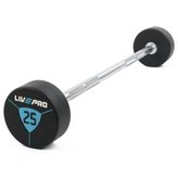 Livepro LP8010 25 kg Poliüretan Barbell