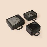 Living 3'Lü Valiz İçi Organizer Set - Siyah