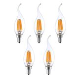 Livora Lıghtıng Rustik Kıvrık 4W E14 Led Ampul 400Lm (5Li)