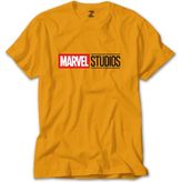 Liyada Marvel Studios Logo 2 Sarı Tişört Liyada - 5XL