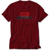 Liyada Marvel Universe Logo Kırmızı Tişört Liyada - XL